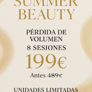 Paquete Reductor y Tonificante – 8 Sesiones por 199€