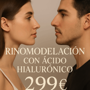 Rinomodelación con Ácido Hialurónico – Resultados Inmediatos sin Cirugía