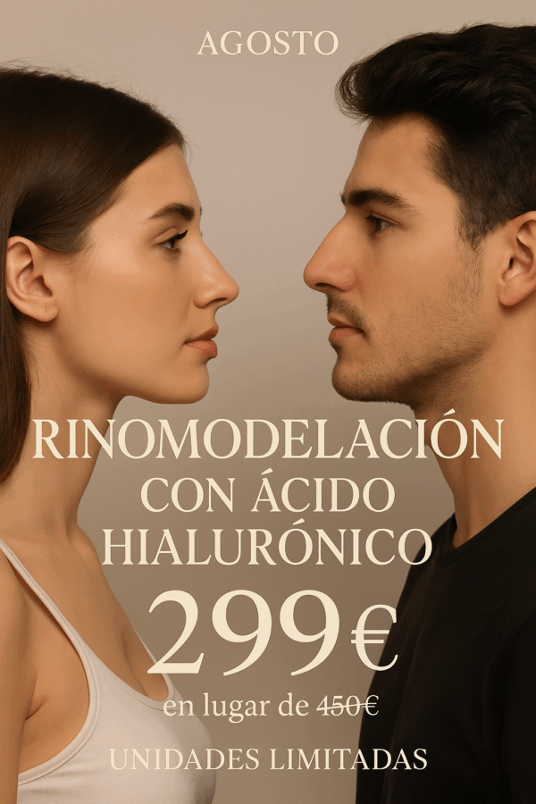 Rinomodelación con Ácido Hialurónico – Resultados Inmediatos sin Cirugía